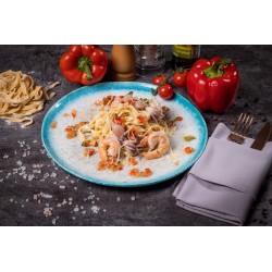 Паста с осьминогами